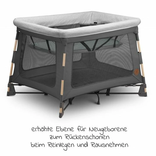 Discount βοΈ Maxi-Cosi 3 in 1 Reisebett Swift Reisebett, Beistellbett, Laufstall mit Matratze & Tragetasche nur 7 kg - Beyond Graphite - Collection 2022 π 6 Discount βοΈ Maxi-Cosi 3 in 1 Reisebett Swift Reisebett, Beistellbett, Laufstall mit Matratze & Tragetasche nur 7 kg - Beyond Graphite - Collection 2022 π - Image 6