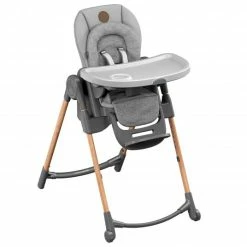 Deals 𧨠Maxi-Cosi 6in1 Hochstuhl Minla mitwachsend ab Geburt-6 Jahre Hochstuhl, Babyliege mit Liegefunktion & Tablett - Essential Grey - Collection 2022 βοΈ