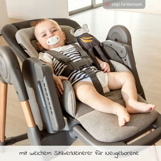 Deals 🧨 Maxi-Cosi 6in1 Hochstuhl Minla mitwachsend ab Geburt-6 Jahre Hochstuhl, Babyliege mit Liegefunktion & Tablett - Essential Grey - Collection 2022 ✔️ 5 Deals 🧨 Maxi-Cosi 6in1 Hochstuhl Minla mitwachsend ab Geburt-6 Jahre Hochstuhl, Babyliege mit Liegefunktion & Tablett - Essential Grey - Collection 2022 ✔️ - Image 5