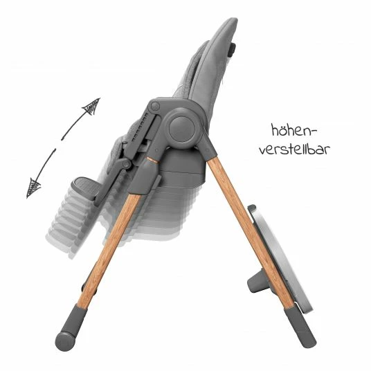 Deals 🧨 Maxi-Cosi 6in1 Hochstuhl Minla mitwachsend ab Geburt-6 Jahre Hochstuhl, Babyliege mit Liegefunktion & Tablett - Essential Grey - Collection 2022 ✔️ 6 Deals 🧨 Maxi-Cosi 6in1 Hochstuhl Minla mitwachsend ab Geburt-6 Jahre Hochstuhl, Babyliege mit Liegefunktion & Tablett - Essential Grey - Collection 2022 ✔️ - Image 6