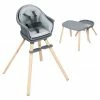 Best Sale 😍 Maxi-Cosi 8in1 Hochstuhl Moa mitwachsend ab 6 Monate-5 Jahre Hochstuhl, Sitzerhöhung, Tisch, Stuhl & Hocker - Beyond Graphite - Collection 2022 🌟