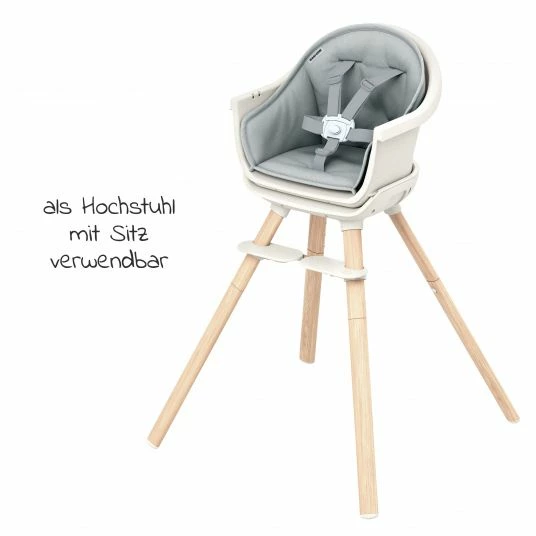 Coupon 😀 Maxi-Cosi 8in1 Hochstuhl Moa mitwachsend ab 6 Monate-5 Jahre Hochstuhl, Sitzerhöhung, Tisch, Stuhl & Hocker - Beyond White - Collection 2022 🎉 5 Coupon 😀 Maxi-Cosi 8in1 Hochstuhl Moa mitwachsend ab 6 Monate-5 Jahre Hochstuhl, Sitzerhöhung, Tisch, Stuhl & Hocker - Beyond White - Collection 2022 🎉 - Image 5