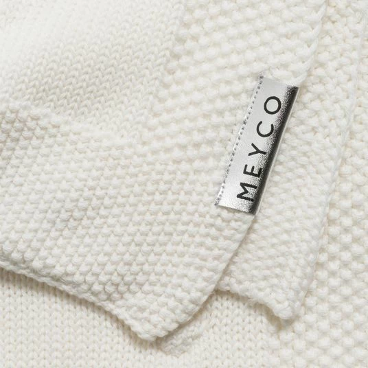 Cheap π Meyco Baumwoll-Decke 75 x 100 cm - Knots - Offwhite π― 3 Cheap π Meyco Baumwoll-Decke 75 x 100 cm - Knots - Offwhite π― - Image 3