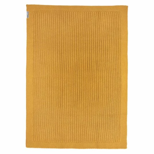 Deals ๐ Meyco Baumwoll-Decke 75 x 100 cm - Patentstrick - Honey Gold ๐ 2 Deals ๐ Meyco Baumwoll-Decke 75 x 100 cm - Patentstrick - Honey Gold ๐ - Image 2