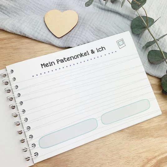 Best Sale π Mintkind Erinnerungsbuch - Ich und mein Patenonkel π 2 Best Sale π Mintkind Erinnerungsbuch - Ich und mein Patenonkel π - Image 2