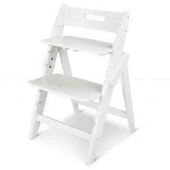 Flash Sale ✔️ Moji Hochstuhl Yippy Plain - flach klappbar, mitwachsend, volllackiert - Snow 🔥