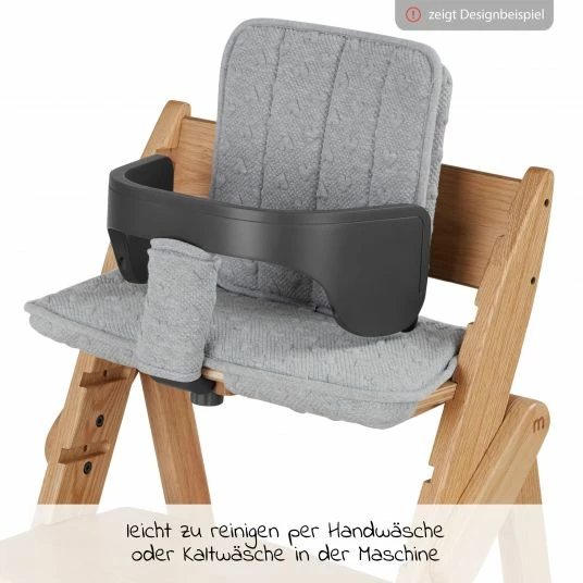 Cheap 👍 Moji Kissen Set (Bezüge für Schutzbügel, Rückenlehne und Sitz) für Yippy Hochstuhl - Heart 😀 4 Cheap 👍 Moji Kissen Set (Bezüge für Schutzbügel, Rückenlehne und Sitz) für Yippy Hochstuhl - Heart 😀 - Image 4