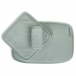 New 👏 Moji Kissen Set (Bezüge für Schutzbügel, Rückenlehne und Sitz) für Yippy Hochstuhl - Mint 🛒