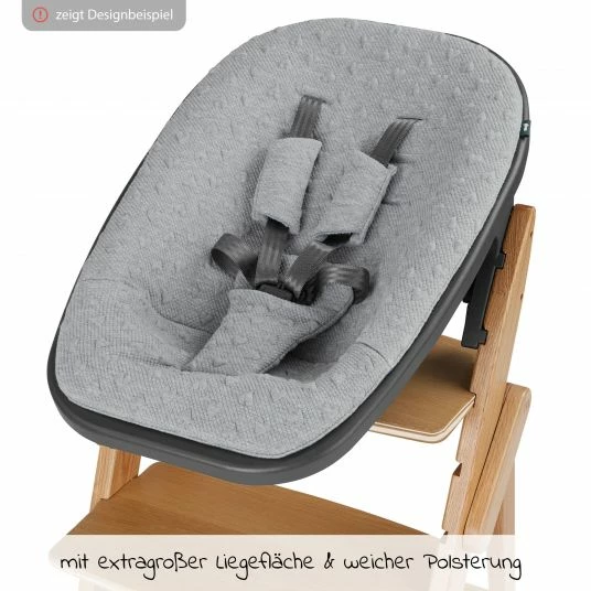 Brand new 🧨 Moji Neugeborenenaufsatz inkl. Bezug, Matratze, Gurtsystem für Yippy Hochstuhl - Heart 💯 6 Brand new 🧨 Moji Neugeborenenaufsatz inkl. Bezug, Matratze, Gurtsystem für Yippy Hochstuhl - Heart 💯 - Image 6