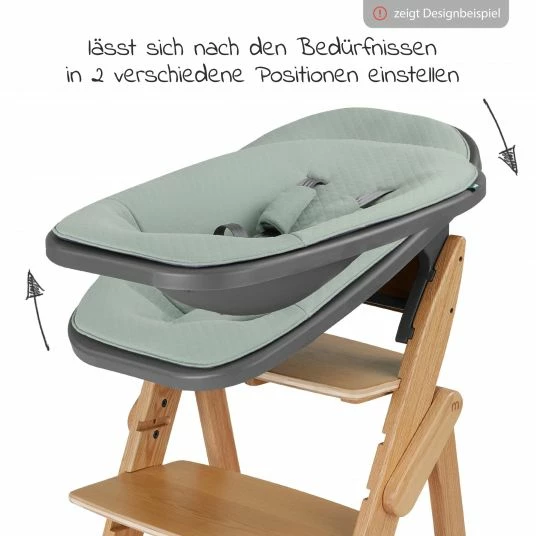 Best Pirce 💯 Moji Neugeborenenaufsatz inkl. Bezug, Matratze, Gurtsystem für Yippy Hochstuhl - Mint 🔥 5 Best Pirce 💯 Moji Neugeborenenaufsatz inkl. Bezug, Matratze, Gurtsystem für Yippy Hochstuhl - Mint 🔥 - Image 5