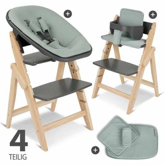 Flash Sale π₯° Moji Yippy Newborn Set (4-tlg.) Hochstuhl + Neugeborenen Aufsatz + Sitzkissen + Starter-Set - Stone π 1 Flash Sale π₯° Moji Yippy Newborn Set (4-tlg.) Hochstuhl + Neugeborenen Aufsatz + Sitzkissen + Starter-Set - Stone π