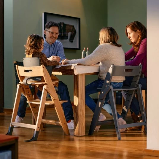 Best deal 😍 Moji Yippy Starter Set (3-tlg.) Hochstuhl + Sitzkissen + Starter Set (klappbar & mitwachsend) - Oak 👍 3 Best deal 😍 Moji Yippy Starter Set (3-tlg.) Hochstuhl + Sitzkissen + Starter Set (klappbar & mitwachsend) - Oak 👍 - Image 3