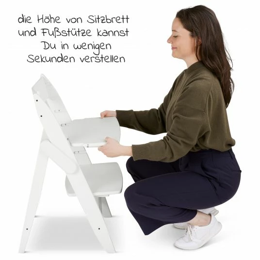 Wholesale ๐ Moji Yippy Starter Set (3-tlg.) Hochstuhl + Sitzkissen + Starter Set (klappbar & mitwachsend) - Snow ๐ 6 Wholesale ๐ Moji Yippy Starter Set (3-tlg.) Hochstuhl + Sitzkissen + Starter Set (klappbar & mitwachsend) - Snow ๐ - Image 6