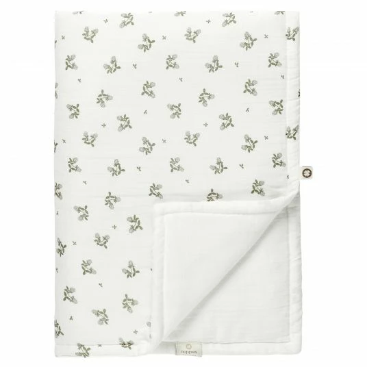 Best Sale π Noppies Babydecke mit Wendefunktion Musselin aus Bio-Baumwolle 75 x 100 cm - Blooming Clover - Beetle π 1 Best Sale π Noppies Babydecke mit Wendefunktion Musselin aus Bio-Baumwolle 75 x 100 cm - Blooming Clover - Beetle π