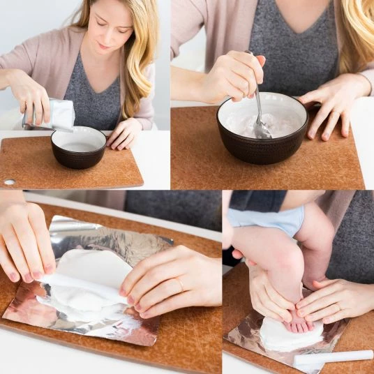 Best Pirce ✔️ Pearhead Gipsabdruck-Set 3D mit Rahmen - Weiß ⌛ 2 Best Pirce ✔️ Pearhead Gipsabdruck-Set 3D mit Rahmen - Weiß ⌛ - Image 2