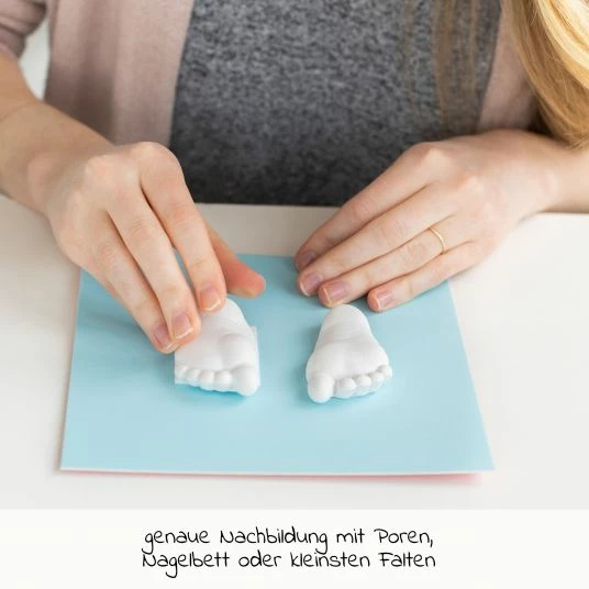 Best Pirce ✔️ Pearhead Gipsabdruck-Set 3D mit Rahmen - Weiß ⌛ 4 Best Pirce ✔️ Pearhead Gipsabdruck-Set 3D mit Rahmen - Weiß ⌛ - Image 4