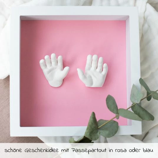 Best Pirce ✔️ Pearhead Gipsabdruck-Set 3D mit Rahmen - Weiß ⌛ 6 Best Pirce ✔️ Pearhead Gipsabdruck-Set 3D mit Rahmen - Weiß ⌛ - Image 6