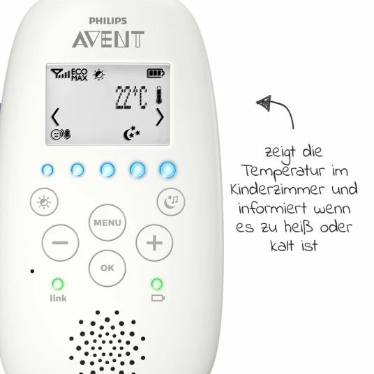 Best Pirce ๐ Philips Avent Babyphone DECT mit Smart Eco Mode & Projektor - SCD735/26 ๐ 4 Best Pirce ๐ Philips Avent Babyphone DECT mit Smart Eco Mode & Projektor - SCD735/26 ๐ - Image 4
