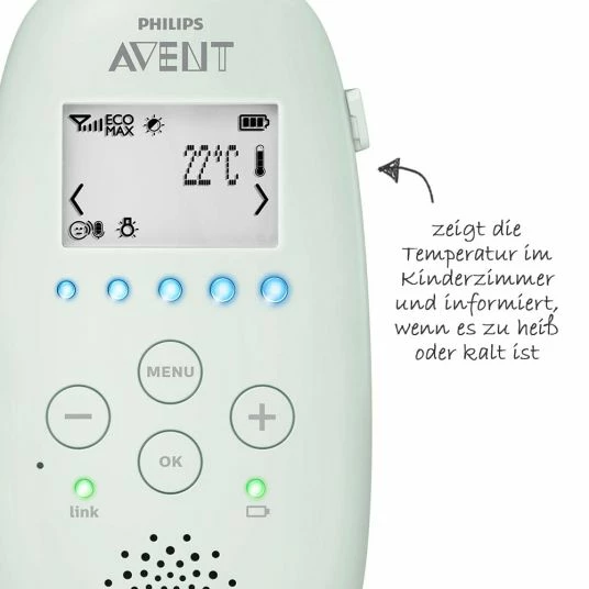 Best Sale ✔️ Philips Avent Babyphone DECT with Smart Eco Mode - SCD721/26 🎉 4 Best Sale ✔️ Philips Avent Babyphone DECT with Smart Eco Mode - SCD721/26 🎉 - Image 4