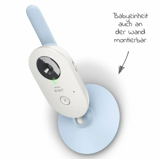 Discount π Philips Avent Video-Babyphone mit Kamera - digital 2,7 Zoll - SCD835/26 π 4 Discount π Philips Avent Video-Babyphone mit Kamera - digital 2,7 Zoll - SCD835/26 π - Image 4