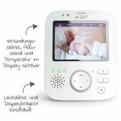 Cheap ✨ Philips Avent Video-Babyphone mit Kamera - digital 3,5 Zoll - SCD845/26 👍 -Live & Sleep Sales philips avent video babyphone mit kamera digital 3 5 zoll scd845 26 scd845 26 d2