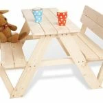 New 🔔 Pinolino Kinder-Sitzgarnitur Nicki für 4 Kinder - Fichte massiv - Weiß ❤️ 4 New 🔔 Pinolino Kinder-Sitzgarnitur Nicki für 4 Kinder - Fichte massiv - Weiß ❤️ - Image 4