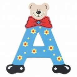 New π Playshoes Holzbuchstabe A - BΓ€r π