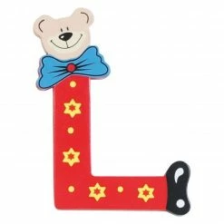 Deals ✨ Playshoes Holzbuchstabe L - Bär 🔥