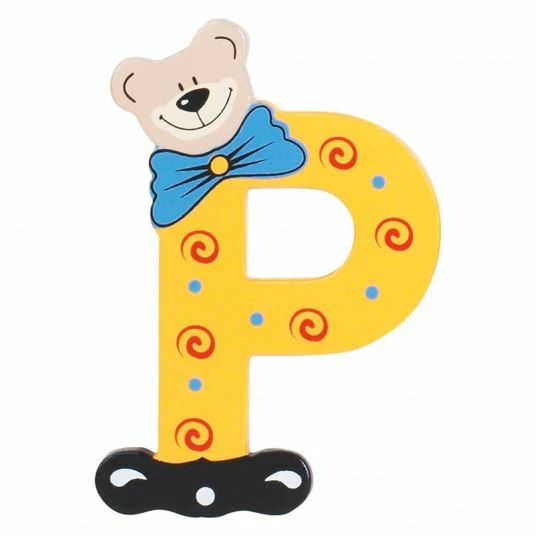 Wholesale 👏 Playshoes Holzbuchstabe P - Bär ⌛ 1 Wholesale 👏 Playshoes Holzbuchstabe P - Bär ⌛