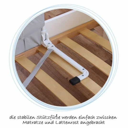 Deals π― Reer Bed guard By My Side 100 cm - White Grey β¨ 5 Deals π― Reer Bed guard By My Side 100 cm - White Grey β¨ - Image 5