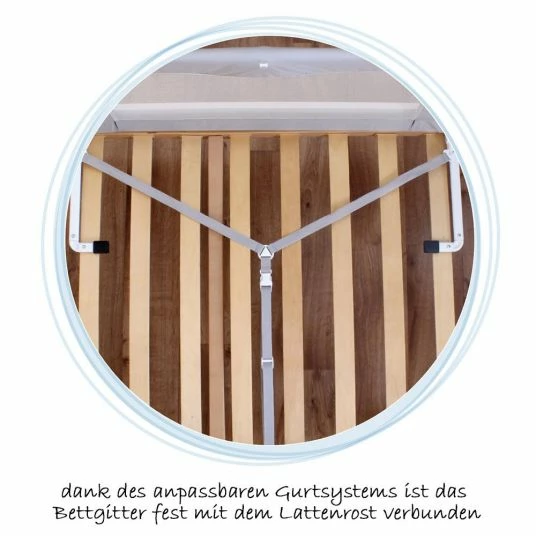 Deals π― Reer Bed guard By My Side 100 cm - White Grey β¨ 6 Deals π― Reer Bed guard By My Side 100 cm - White Grey β¨ - Image 6