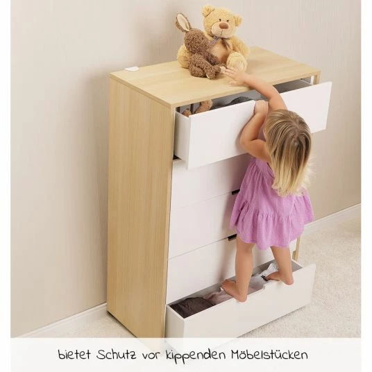 Discount 👏 Reer Kippsicherung für Möbel - 2 Bänder - Weiß 🤩 2 Discount 👏 Reer Kippsicherung für Möbel - 2 Bänder - Weiß 🤩 - Image 2