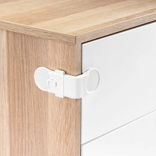 Promo π Reer Schubladen- & Schranksicherung 3er Pack - WeiΓ π 1 Promo π Reer Schubladen- & Schranksicherung 3er Pack - WeiΓ π