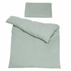 Discount 💯 Roba 2-tlg. Bettwäsche Organic 100 x 135 cm / 40 x 60 cm - Lil Planet - Frosty Green 🧨