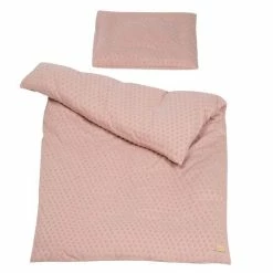 Cheapest 🎁 Roba 2-tlg. Bettwäsche Organic 100 x 135 cm / 40 x 60 cm - Lil Planet - Rosa Mauve 🥰