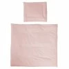 Best Sale 🤩 Roba 2-tlg. Bettwäsche Organic 80 x 80 cm / 35 x 40 cm - Lil Planet - Rosa Mauve 🥰