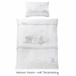 Hot Sale 🔔 Roba 4-tlg. Bettwäsche-Set Decke 100 x 135 cm, Kissen 40 x 60 cm, Nestchen, Himmel - Sternenzauber - Weiß ✨ 9 Hot Sale 🔔 Roba 4-tlg. Bettwäsche-Set Decke 100 x 135 cm, Kissen 40 x 60 cm, Nestchen, Himmel - Sternenzauber - Weiß ✨ -Live & Sleep Sales roba 4 tlg bettwasche set decke 100 x 135 cm kissen 40 x 60 cm nestchen himmel sternenzauber weiss 1492 s209 d3