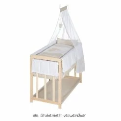 Hot Sale 👍 Roba 4in1 Stubenbett Beistellbett, Wiege und Bank & Textile-Ausstattung - Liebhabär - Natur ✨ 9 Hot Sale 👍 Roba 4in1 Stubenbett Beistellbett, Wiege und Bank & Textile-Ausstattung - Liebhabär - Natur ✨ -Live & Sleep Sales roba 4in1 stubenbett beistellbett wiege und bank textile ausstattung liebhabar natur 289154 nas105 d3