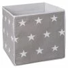 Best deal 🥰 Roba Storage box Little Stars - Grey ❤️
