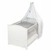 Wholesale 🛒 Roba Complete bed Lukas White 70 x 140 cm - Little Stars 🔔