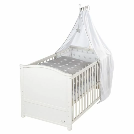 Wholesale π Roba Complete bed Lukas White 70 x 140 cm - Little Stars π 1 Wholesale π Roba Complete bed Lukas White 70 x 140 cm - Little Stars π