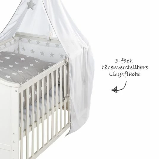 Wholesale π Roba Complete bed Lukas White 70 x 140 cm - Little Stars π 3 Wholesale π Roba Complete bed Lukas White 70 x 140 cm - Little Stars π - Image 3