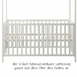 Promo 🛒 Roba Babybett und Kinderbett in Hausoptik 70 x 140 cm - Weiß ✔️ 10 Promo 🛒 Roba Babybett und Kinderbett in Hausoptik 70 x 140 cm - Weiß ✔️ -Live & Sleep Sales roba babybett und kinderbett in hausoptik 70 x 140 cm weiss 203121 wefs d4