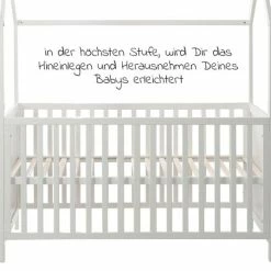 Promo 🛒 Roba Babybett und Kinderbett in Hausoptik 70 x 140 cm - Weiß ✔️ 11 Promo 🛒 Roba Babybett und Kinderbett in Hausoptik 70 x 140 cm - Weiß ✔️ -Live & Sleep Sales roba babybett und kinderbett in hausoptik 70 x 140 cm weiss 203121 wefs d5