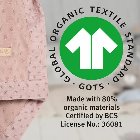 Brand new 🔥 Roba Babydecke 80 x 80 cm - Lil Planet - Rosa Mauve 🧨 2 Brand new 🔥 Roba Babydecke 80 x 80 cm - Lil Planet - Rosa Mauve 🧨 - Image 2