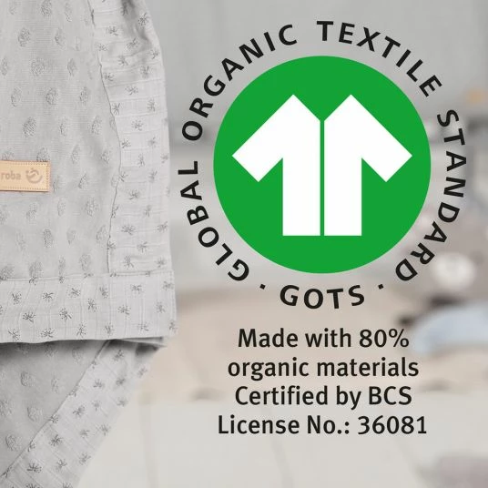 Flash Sale 🥰 Roba Babydecke 80 x 80 cm - Lil Planet - Siber Grau ⌛ 2 Flash Sale 🥰 Roba Babydecke 80 x 80 cm - Lil Planet - Siber Grau ⌛ - Image 2