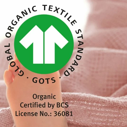 Buy ⭐ Roba Baumwoll-Decke aus Organic Baumwolle - Strickoptik 80 x 80 cm - Lil Planet - Rosa Mauve 🎉 2 Buy ⭐ Roba Baumwoll-Decke aus Organic Baumwolle - Strickoptik 80 x 80 cm - Lil Planet - Rosa Mauve 🎉 - Image 2