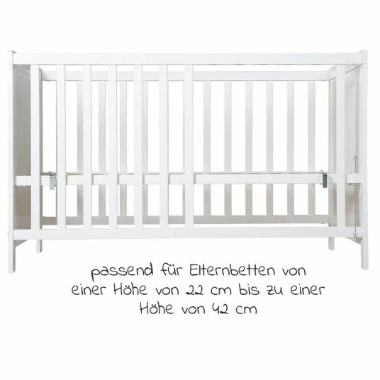 Best Pirce ๐ Roba Beistellbett und Kinderbett Hamburg 60 x 120 cm - Weiร ๐ 6 Best Pirce ๐ Roba Beistellbett und Kinderbett Hamburg 60 x 120 cm - Weiร ๐ - Image 6