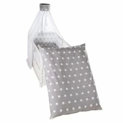Best reviews of 😀 Roba Bed Linen Set - Little Stars - Grey ❤️
