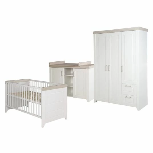 Promo 🧨 Roba Children's room Felicia with 3-door wardrobe, bed, changing unit 😉 2 Promo 🧨 Roba Children's room Felicia with 3-door wardrobe, bed, changing unit 😉 - Image 2